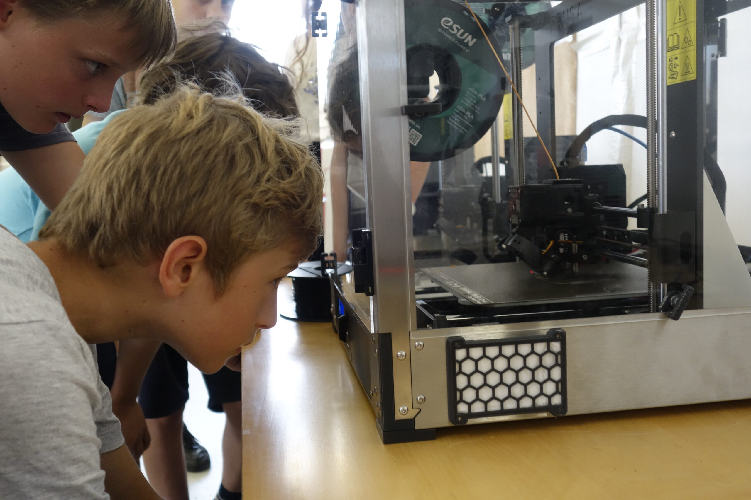 3D-Drucker bei der Arbeit